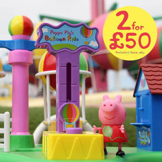 Exclusive Peppa Pig Balloon Ride Toy Set