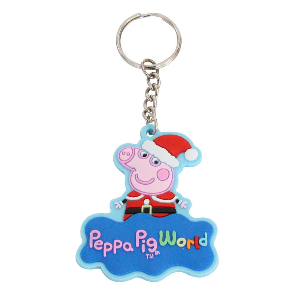 Peppa Pig World Christmas Key Ring