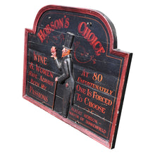 Retro Coffee Station Wooden Plaque - 'Hobson's Choice'