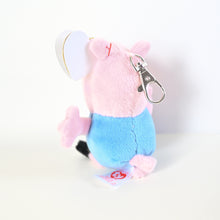 TY George Pig Plush Keychain