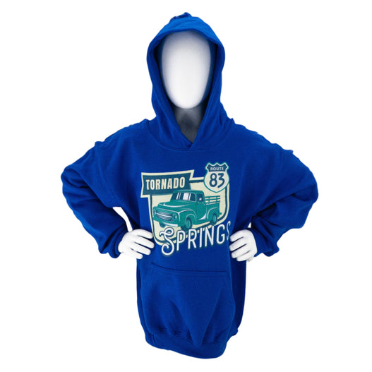 Tornado Springs 83 Child's Blue Hoodie