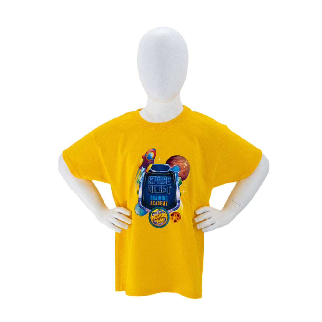 Paultons Park Space Cadet T-Shirt Yellow