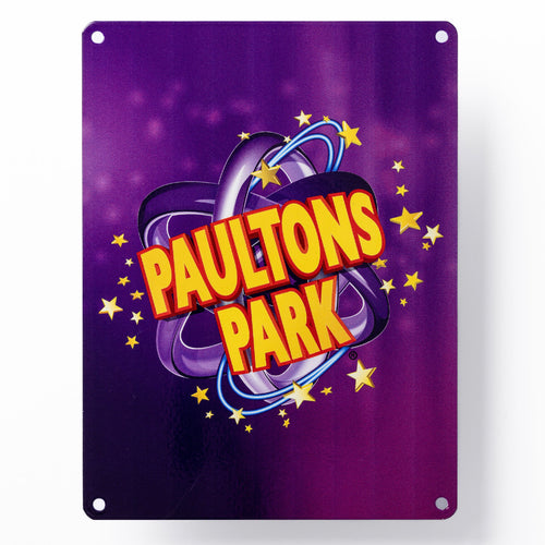 Paultons Park Mini Metal Sign