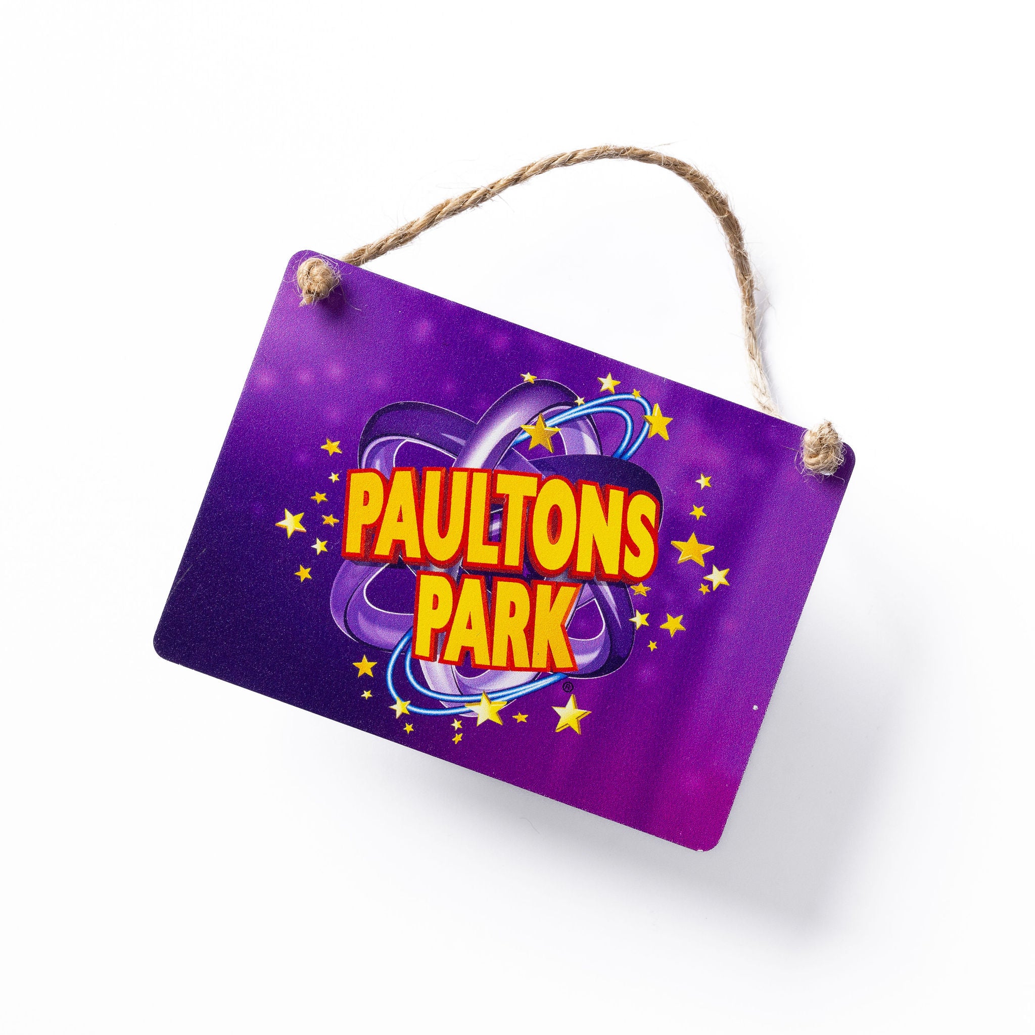 Paultons Park Metal Dangle Sign