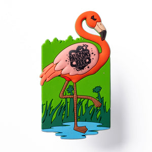 Paultons Park Flamingo Magnet