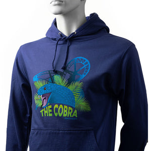 Denim Blue Cobra Hoodie