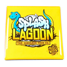 Splash Lagoon Square Magnet