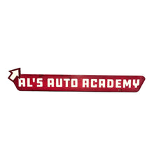 Als Auto Academy Direction Sign