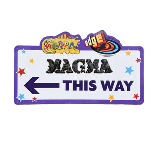 Magma, Cobra and Edge Ride Direction Sign