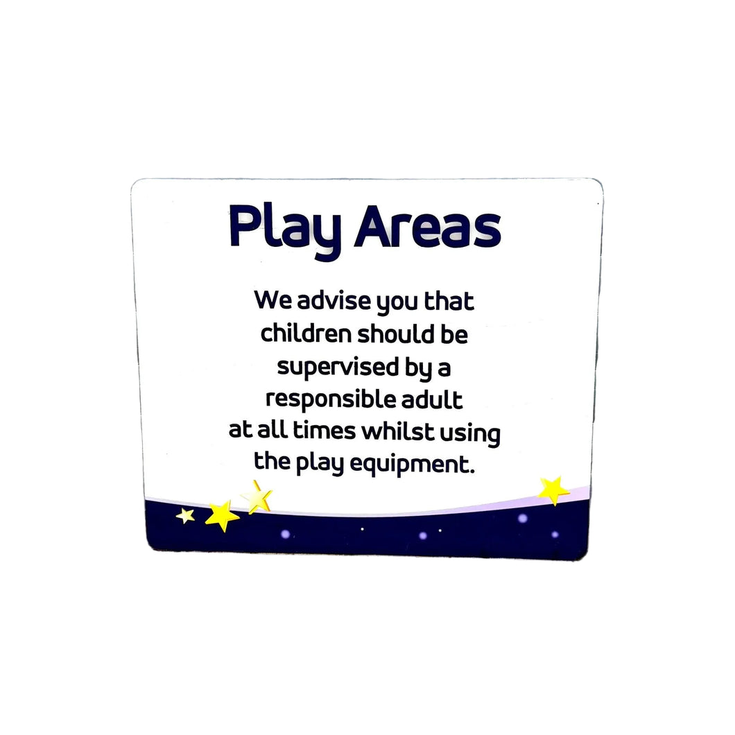 Play Areas Advisory Sign – Paultons Park