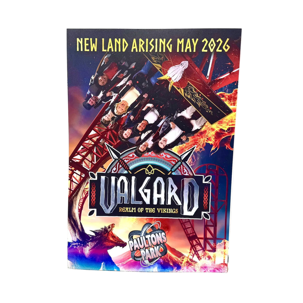 Valgard Advertisement Bus Stop Sign – Paultons Park