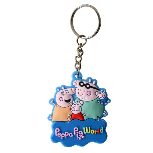 Peppa Pig World Family Keyring